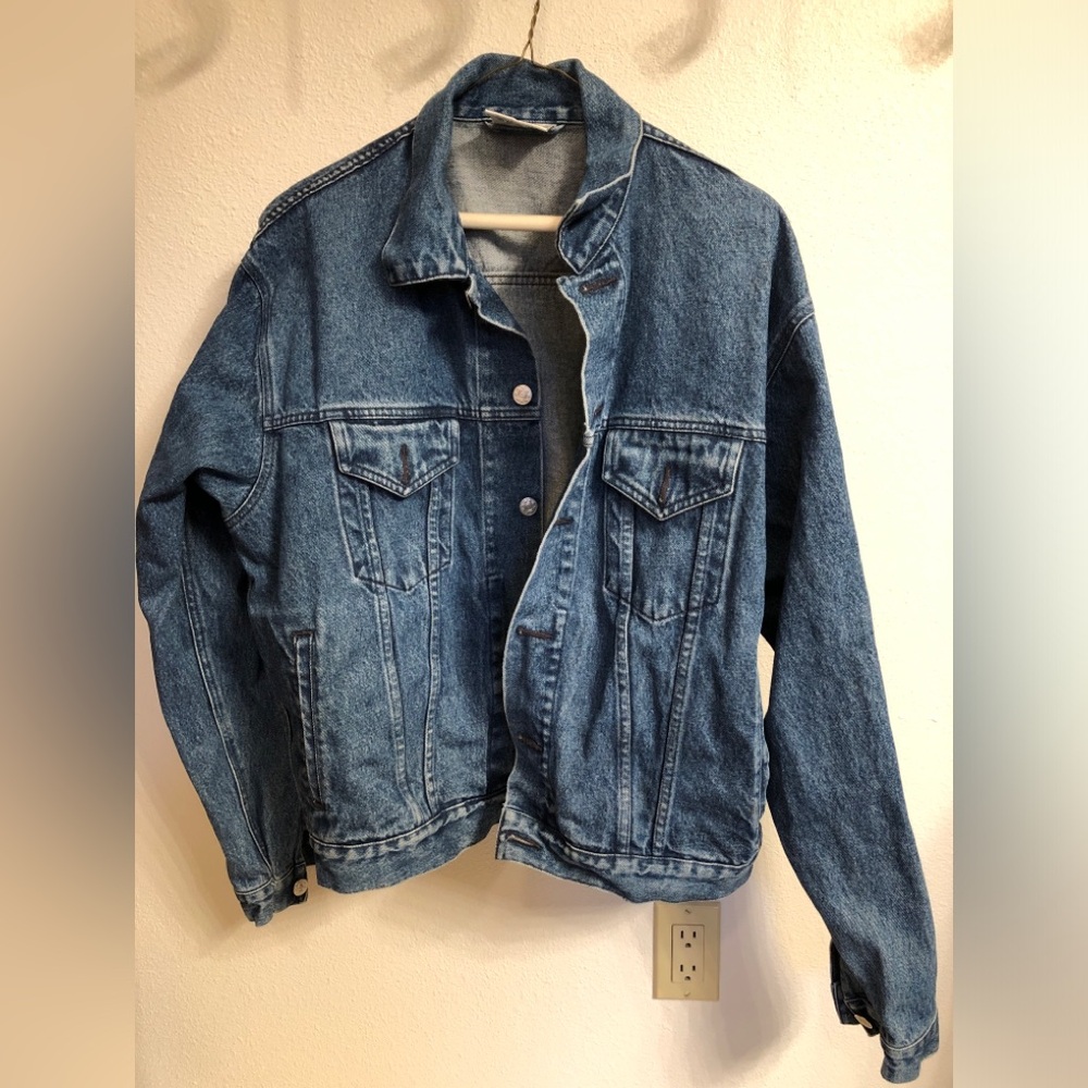 NWOT- Watson’s for Men Medium Jean Jacket